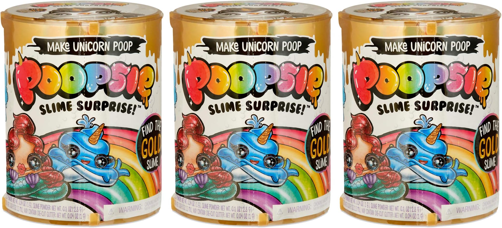 Poopsie Slime Surprise Unicorn Poop Pack Drop 2 Make Magical Unicorn Poop 3 Pack