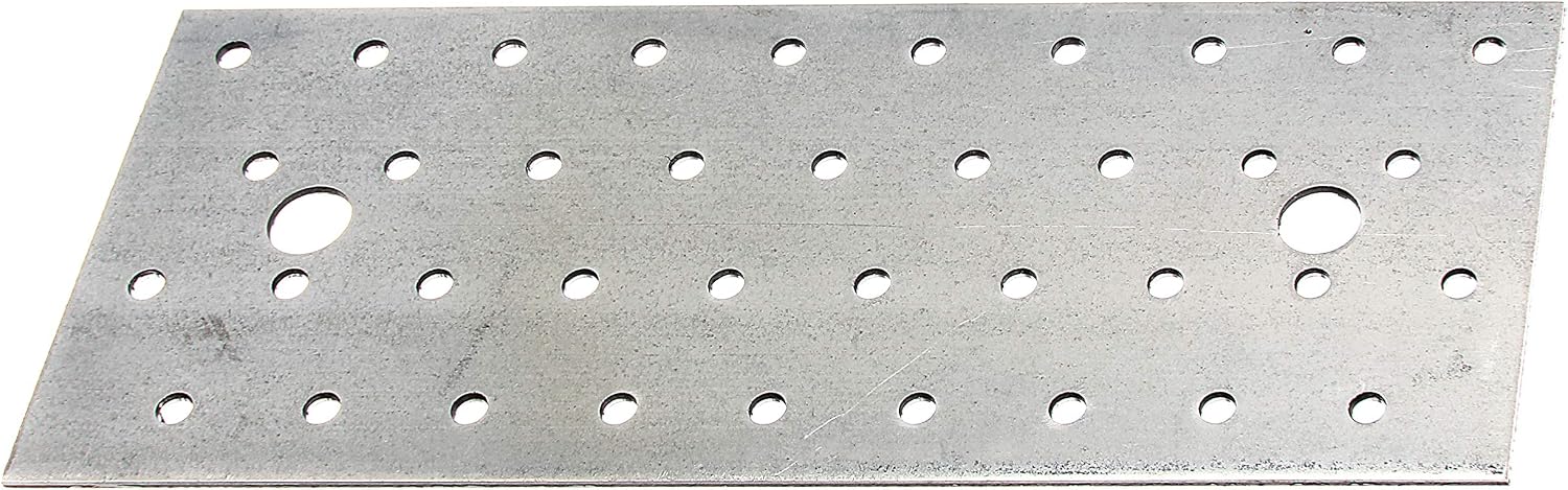 Perforated Plate Sendzimir-Galvanised 200 x 80 mm / 25 STK, Sendzimirverzinkt