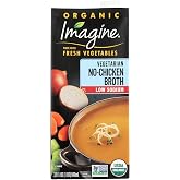 Imagine Foods, Organic Low Sodium No-Chicken Broth, 32 FZ