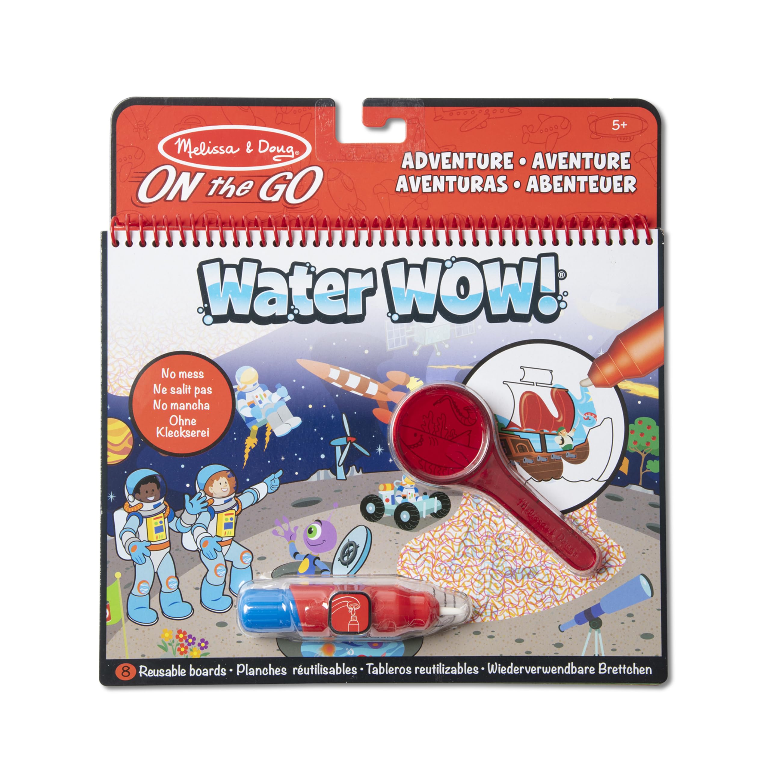 Melissa & Doug Water Wow - Adventure Deluxe | Activity Pad | Travel | 3+ | Gift for Boy or Girl