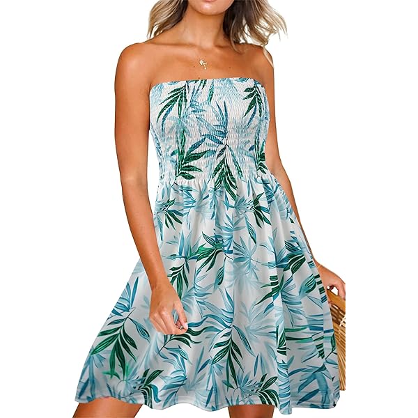 strapless beach dress plus size La Femme Women's Ruffle Strapless Dress in Mauve main image 0