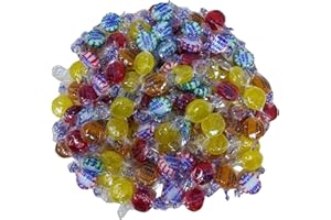 ASSORTIT Sugar Free Assortment Hostess Deluxe Mix Hard Candies -1lb Bag Individually Wrapped Keto And Diabetic Friendly Gourmet Nostalgic Flavored Hard Candy Discs (16oz)
