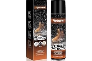 WITOROR Shoe Protector Spray, 10.56 Oz, Rain & Stain Waterproof Nano Protection for Sneaker, Leather, Nubuck, Suede & Canvas