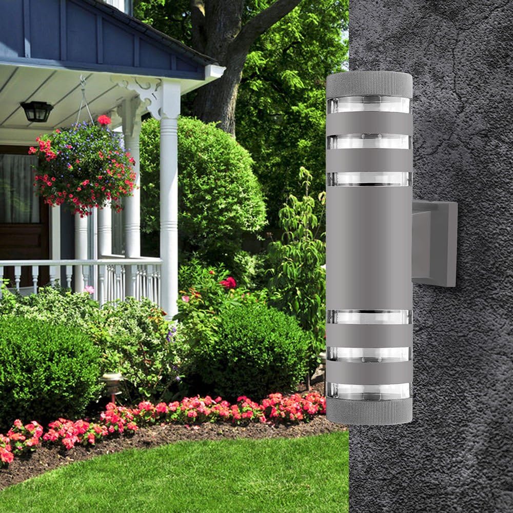 E27 Up/Down LED Outdoor Light Fixture Exterior Wall Mount