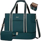 LOVEVOOK Travel Duffle Bags for Women, 45L carry on weekender bags, personal item travel with Toiletry