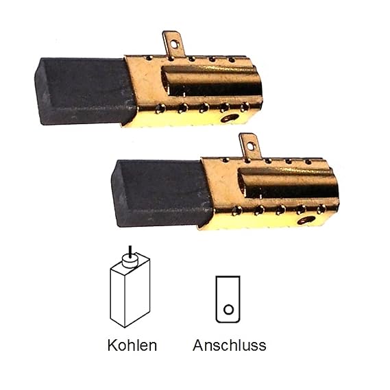 ULFATEC ® Kohlebürsten Motorkohlen Kohlestifte für Bosch PBH 3000-2 FRE - 5x8x16mm (2016)