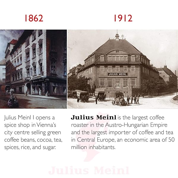 JULIUS MEINL: “JUBILAUM BLEND,” GENUINE VIENNESE MEDIUM ROAST COFFEE BEANS, 500G / 17.6OZ