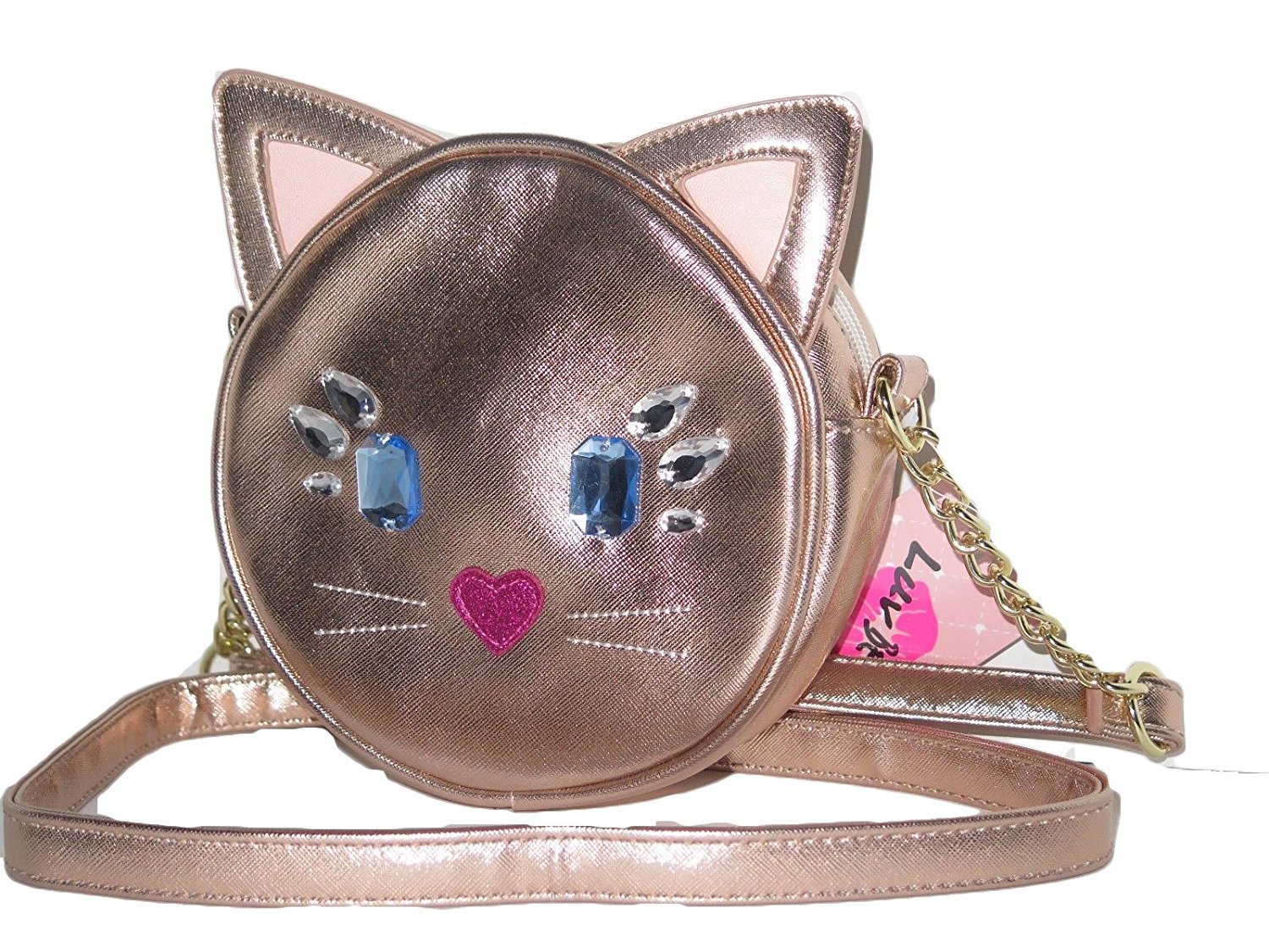 betsey johnson cat crossbody