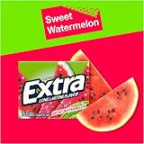 Extra Sweet Watermelon Sugarfree Chewing Gum 10 Packs 15 Sticks Each view 2