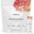 THORNE - Daily Electrolytes - Zero Sugar & Low-Calorie Electrolyte Drink Mix - Naturally Flavored & Sweetened - NSF Certified for Sport - Blood Orange - 30 Stick Packs