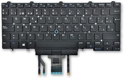 Dell KB83KS Spanish Layout PS/2 Plug Keyboard PC Mac Compatible