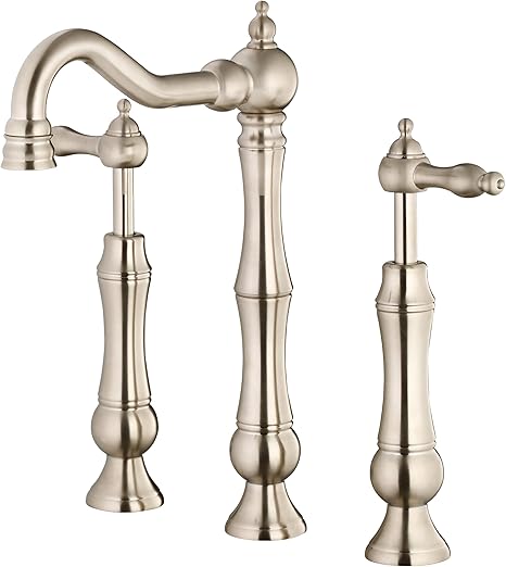 Belle Foret Bfn37201sn Montpellier Widespread Vessel Sink Faucet