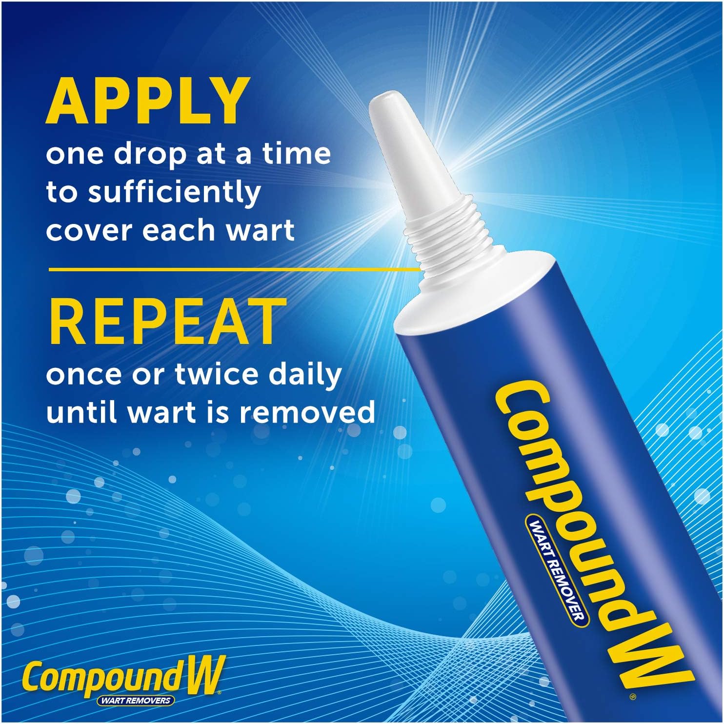 Compound W Maximum Strength Fast Acting Gel Wart Remover, 0.25 oz: Health & Personal Care