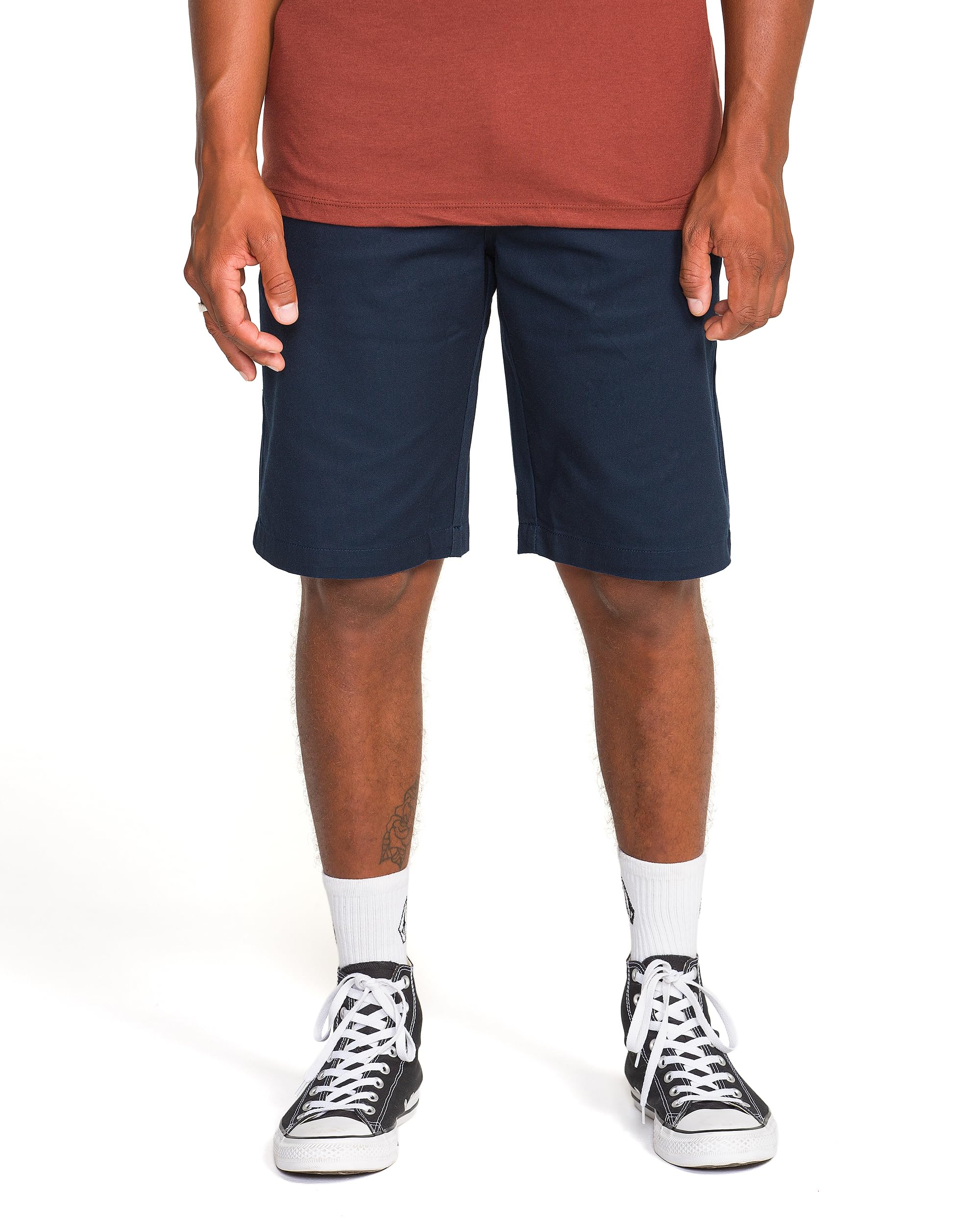 Volcom Men's Vmonty Chino Shorts, Dark Navy, 36 Image