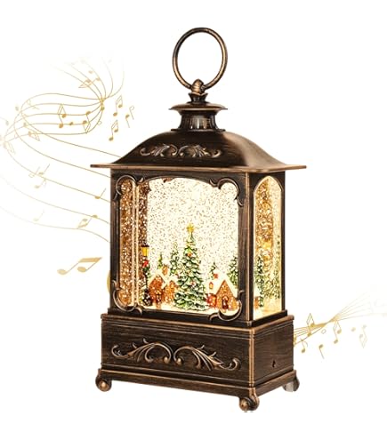 Raz Imports 2022 Holiday Water Lanterns 10.25" Forest