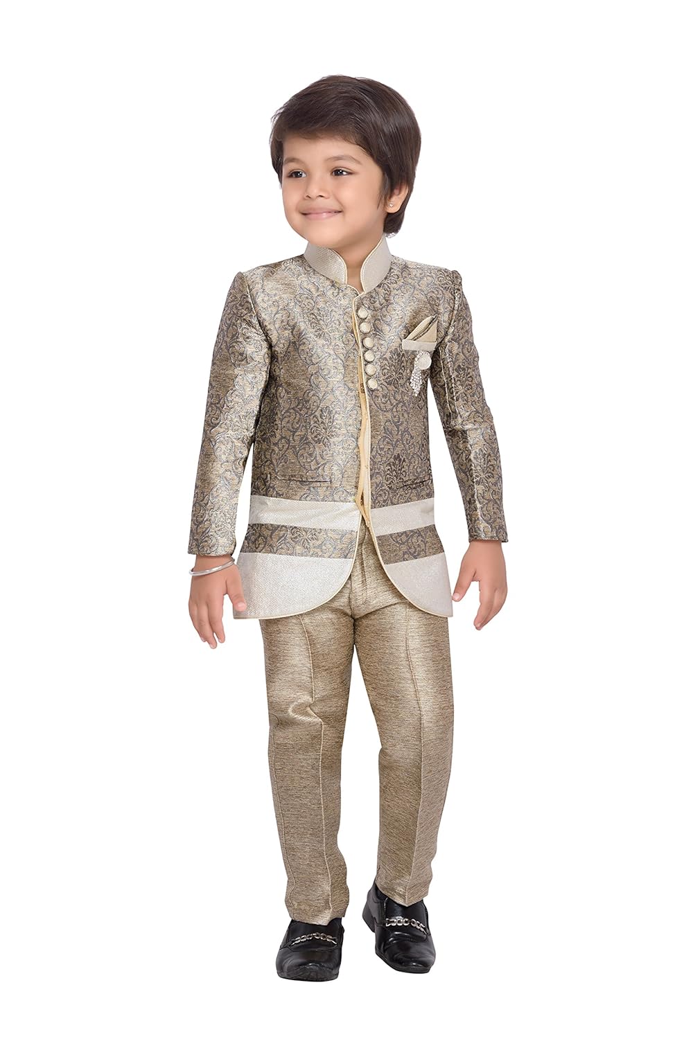 indo western dress for boy kid