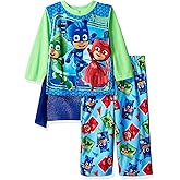 PJ Masks Toddler Boys Long Sleeve Pajamas with Cape