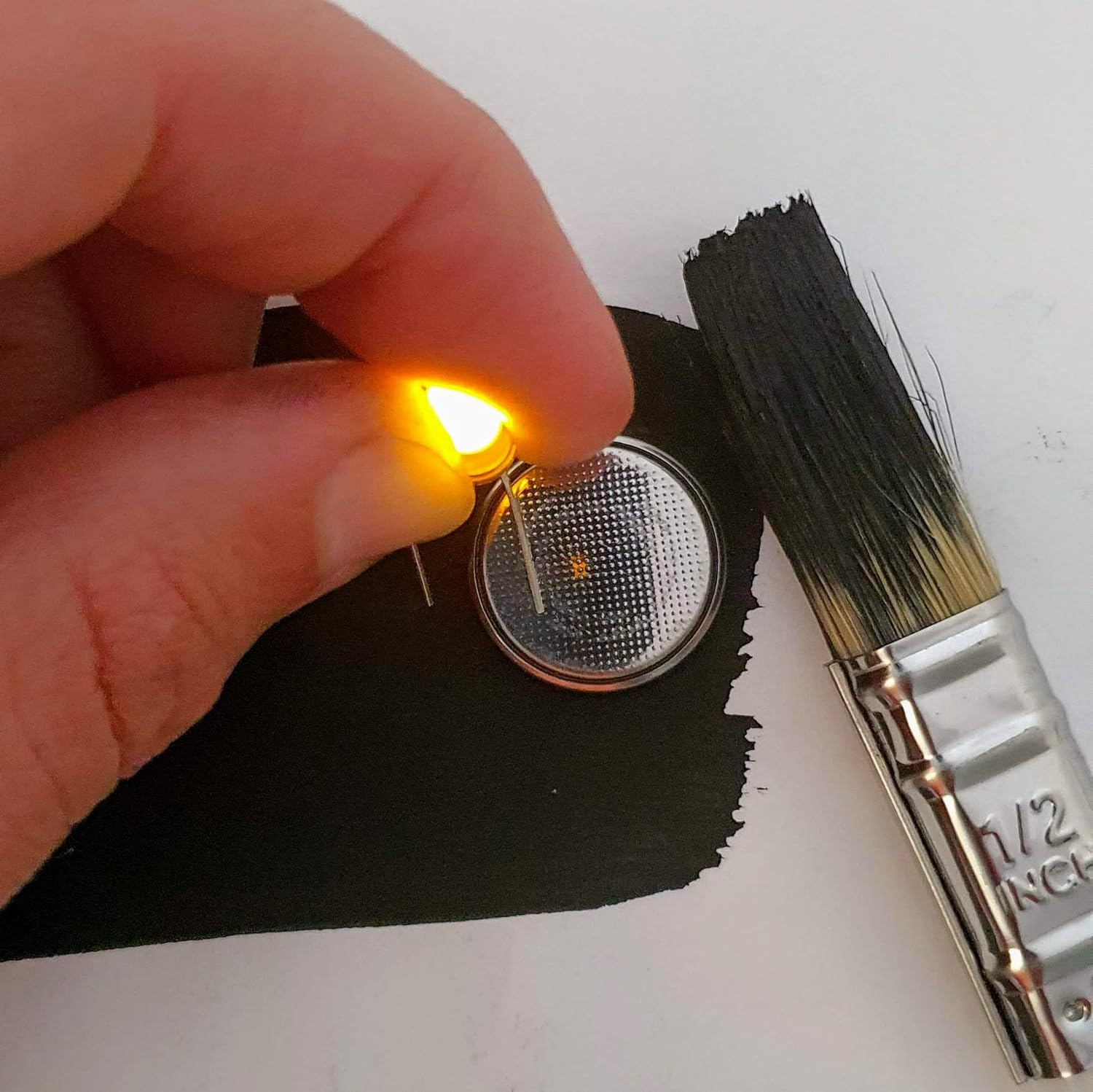 Liquiwire Electrically Conductive Paint 50ml, Water-Based Carbon Coating for Guitar Shielding PCB & Remote Control Repair - Image 4