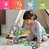 Desire Deluxe 40pc Magnetic Building Blocks Set STEM Toys for Kids view 7