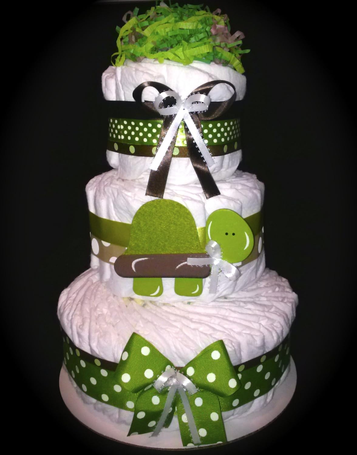 turtle diaper cake