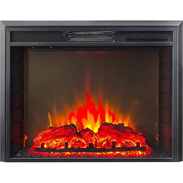 Amazon.com: Sauder Fireplace Insert - Paite 26 Curved, Black : Home u0026  Kitchen