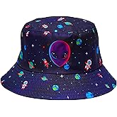 Rave Bucket Hat for Women & Men - Cute Bucket Hats - Festival Hat Adjustable 50+ SPF Protection Rave Accessories