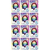 Master Toys and Novelties 12 Pack - Surprise Growing Unicorn Hatching Rainbow Egg Kids Toys, Assorted Colors