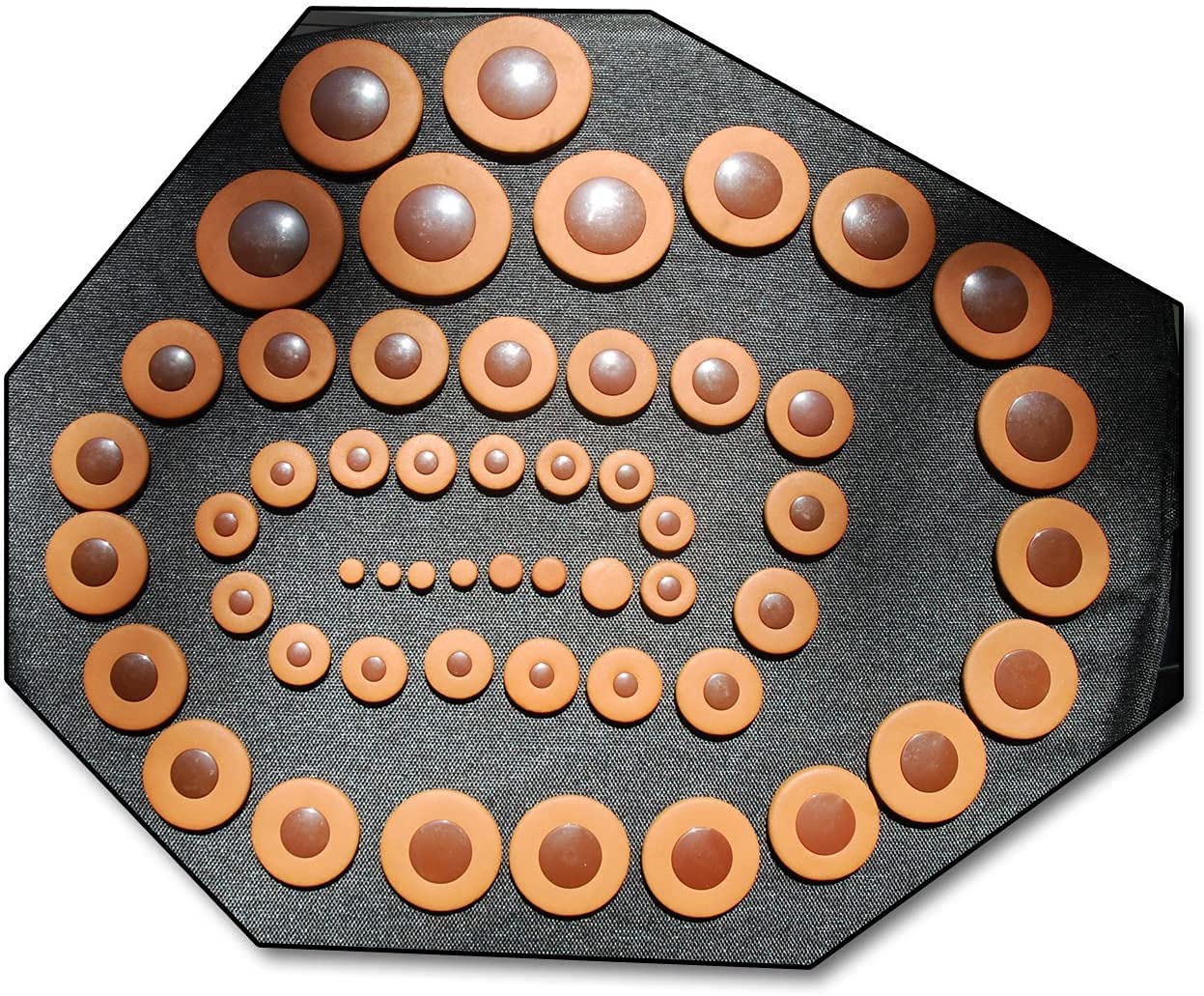 53 Saxophone Pads for Tenor Saxophone - Universal Set - Plastic Resonators - Soundman® Leather Pads for Tenor Saxophone Workshop Repairing pad set sax 53 pcs