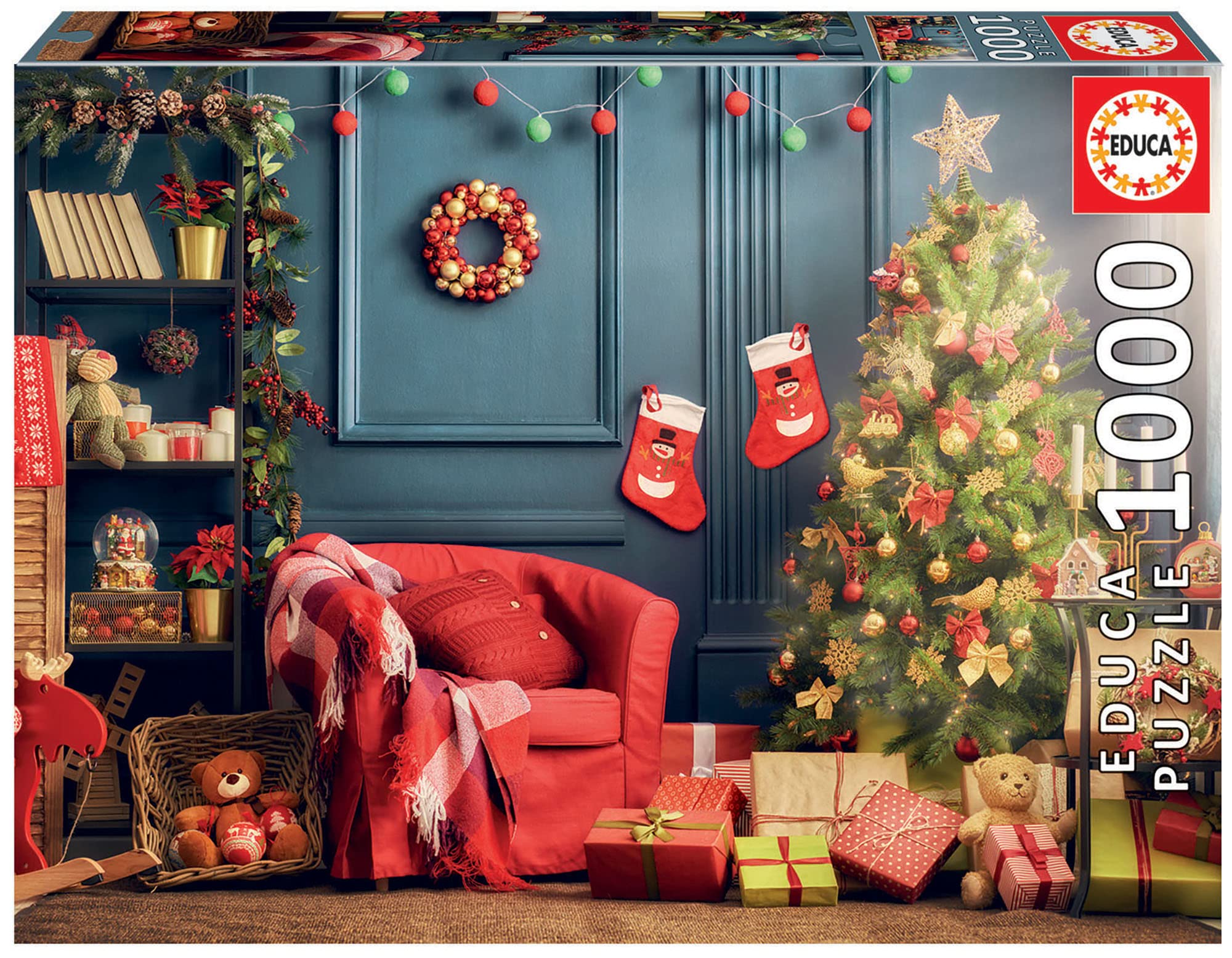Educa 1000 piece puzzle: Christmas Corner