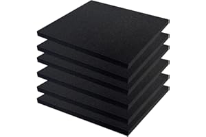 FMOACEN 6 PCS Polyurethane Foam Sheet 16x12x1.2 Inch Foam Pad for Case Packing Toolbox Camera Storage Cuttable Crafts Foam Inserts