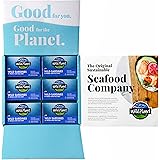 Wild Planet Sardines In Water Lightly Smoked With Sea Salt, Nutritional Powerhouses Packed with Flavor, 4.4oz Cans, 6Count