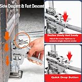 ZUSKYZU Labor Saving Arm Jack 2 Pack 39.9cm Cabinet Install Wall Tile Adjuster view 2