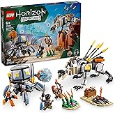 LEGO Horizon Adventures Aloy & Varl vs. Shell-Walker & Sawtooth Kids Toy - Building Toy for Boys & Girls, Ages 9+ - Gaming Gift Idea for Horizon Fans - 77037