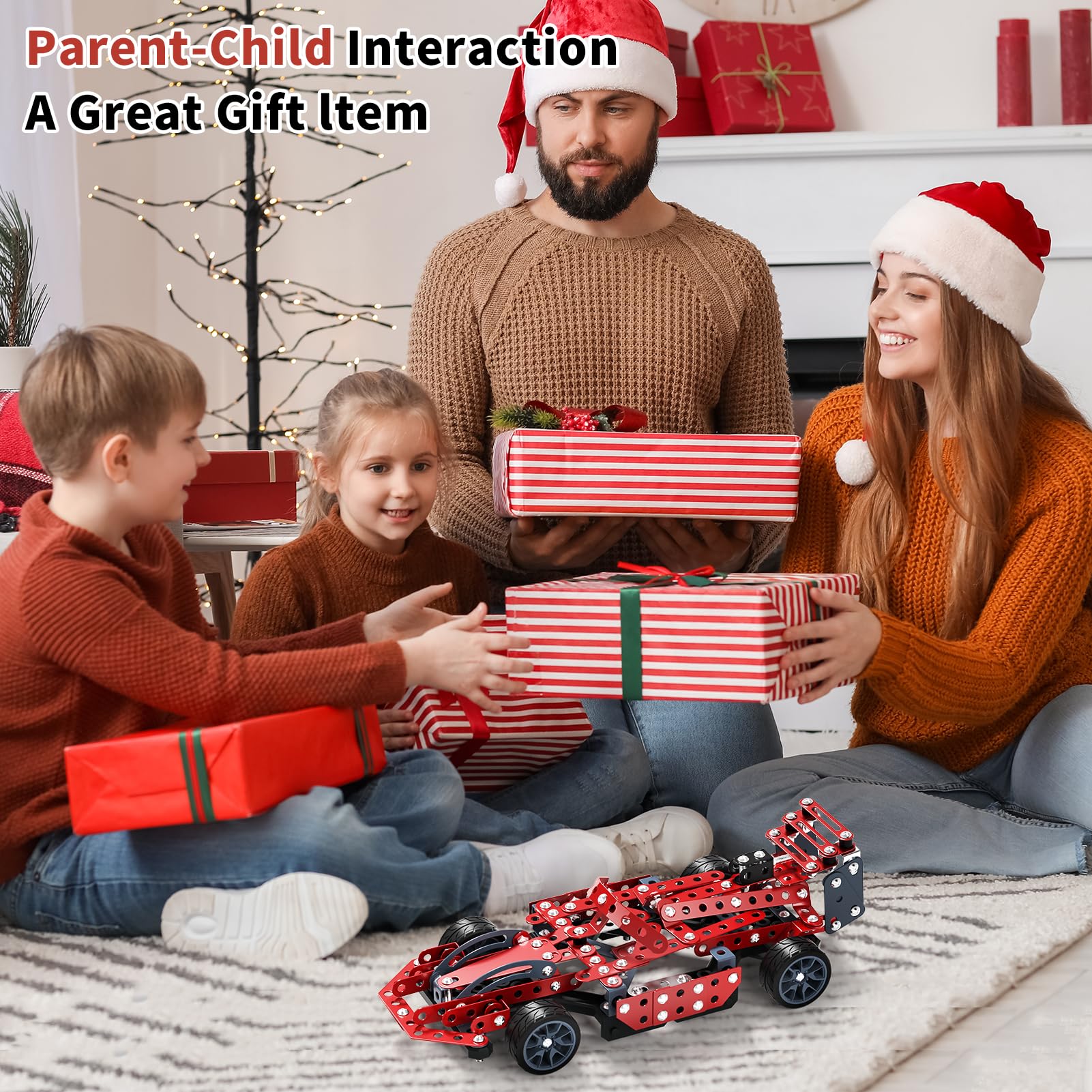 STEM Building Projects Toys - Model Car Kit DIY Building STEM Projects Toys for Kids Boys Girls Ages 8-12-16, Assembly Science Kit Model Car Birthday Gift Toy for Kids Boys 8 9 10 11 12 Years Old