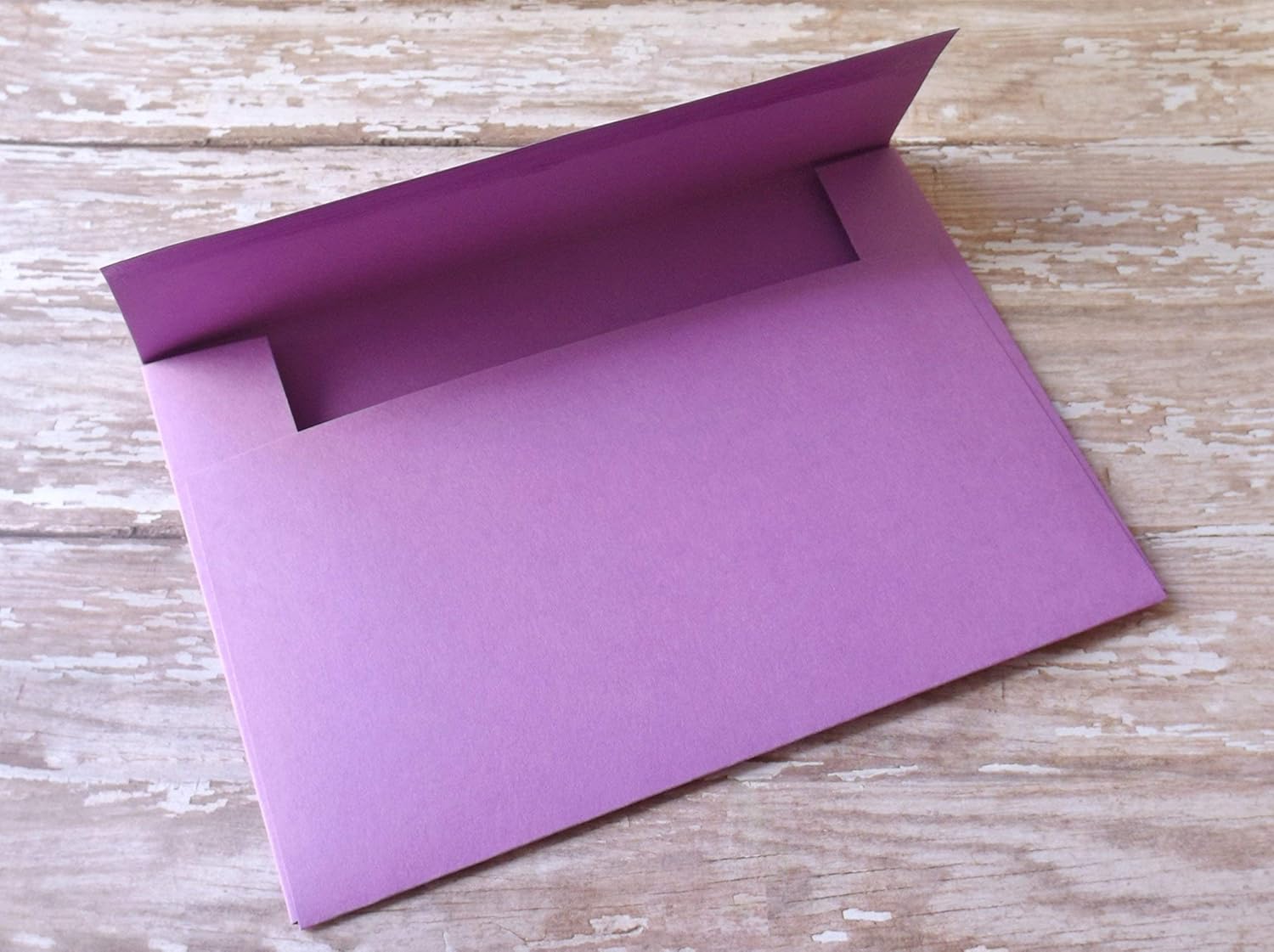 Light Purple 4x6 Square Party Invitation Card Envelopes
