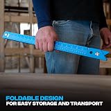 OX Tools 600mm Folding Square Aluminium Framing Square Carry Case view 8