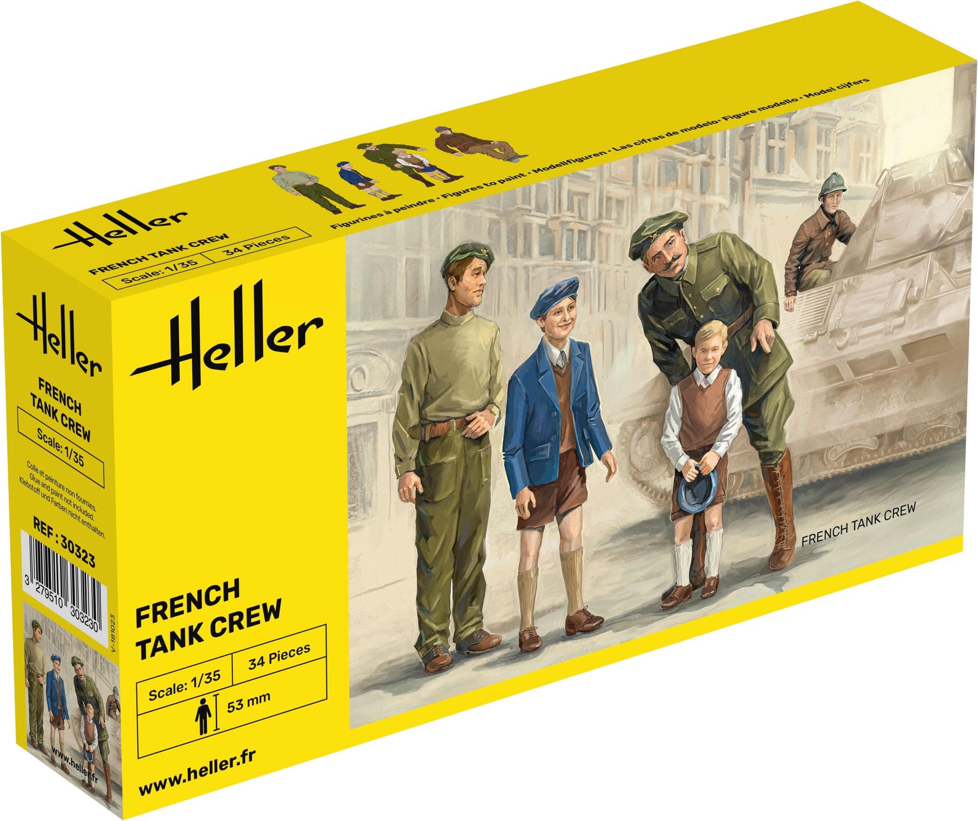 Heller 1:35 - French Tank Crew