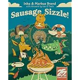 25th Century Games Sausage Sizzle, Party Game | For 2 to 5 Players and Ages 8+, Players take turns in clockwise order over six rounds