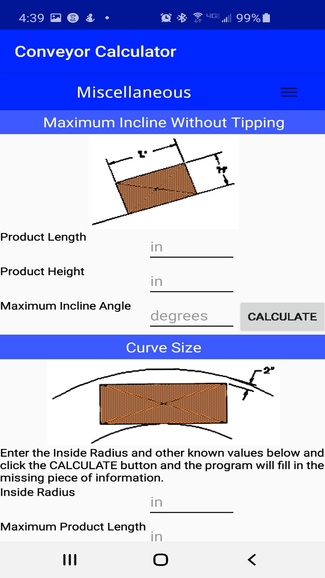 Conveyor CalculatorAmazon.deAppstore for Android