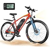 LUXECYCLES Electric Bike for Adults 70Miles 20 MPH,750W Peak Brushless Motor,48V 10.4Ah Removable Battery Ebike,21-Speed/26 t