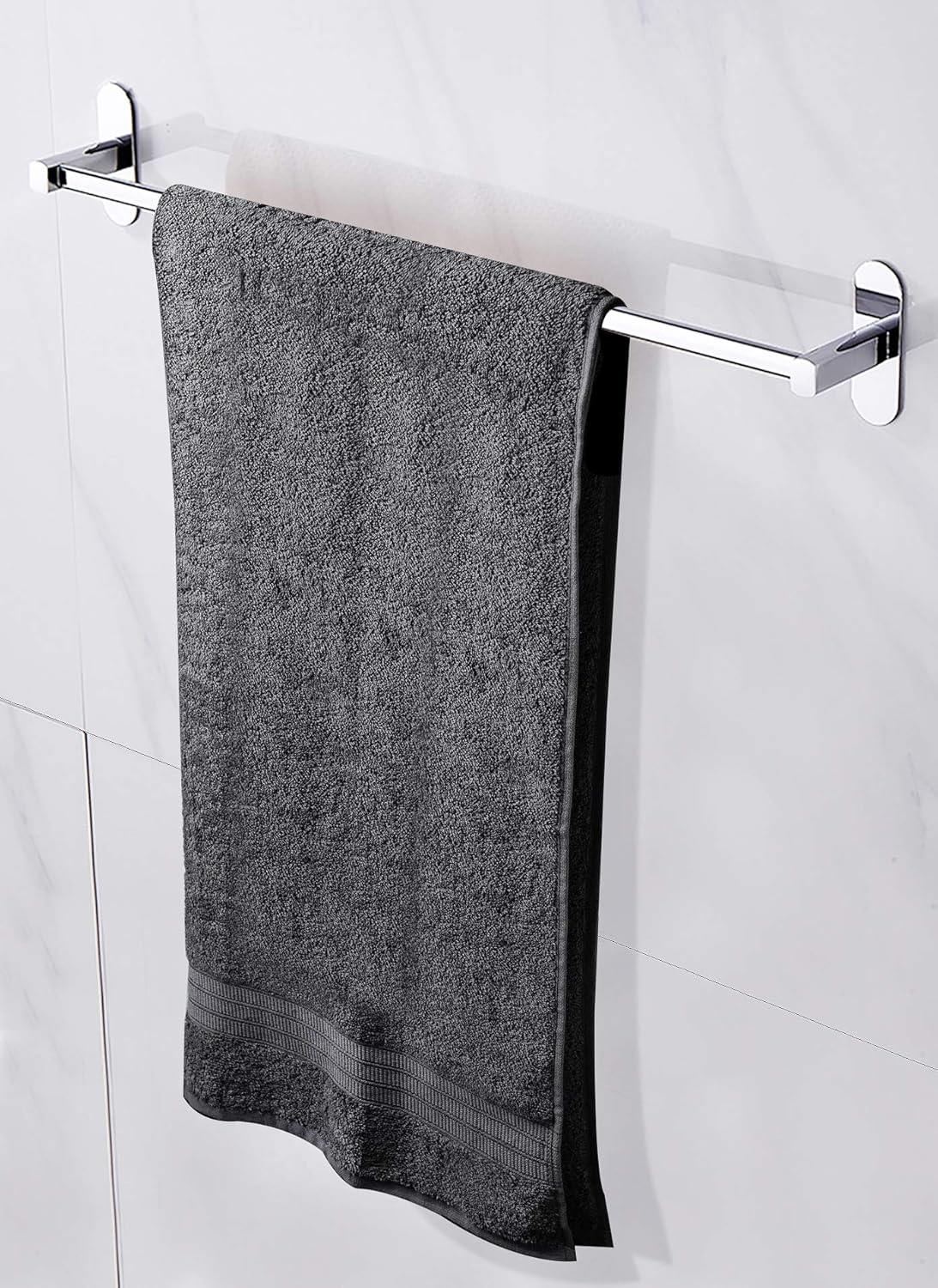 100% Cotton Bath Towels Set Pk 4-Ultra Soft Large Bath Towel-100% Cotton Gray Towel Set-Highly Absorbent Daily Usage Bath Towel-Ideal for Pool Home Gym Spa Hotel-Bath Towel Set 27 x 54: Kitchen & Dining