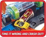 Hot Wheels Track Set and Toy Car Large-Scale Motorized Track with 3 Corkscrew view 5