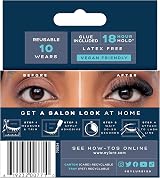 Eylure Volume No. 120 False Lashes Extreme Curl Wispy Handmade Reusable 10 Wears view 2