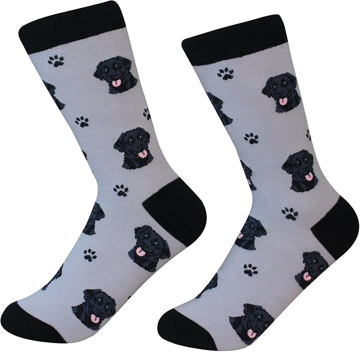 Amazon Com Black Labrador Retriever Dog Breed Socks Unisex Sock Daddy By E S Pets Clothing