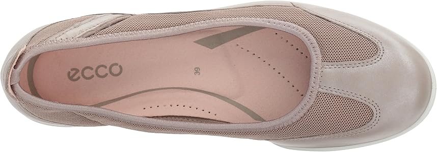 ecco women's bluma slip on ballerina flat