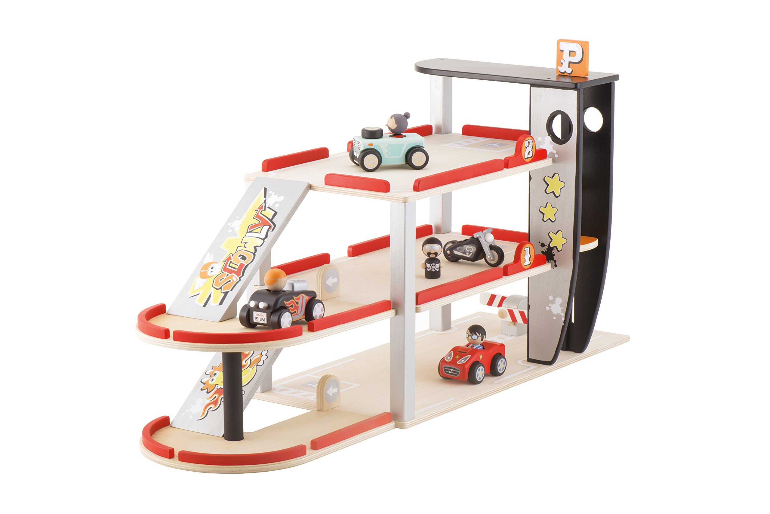 Trudi 82987 Wood, Multicolored, 57,5x47,5x57.5 cm