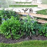 Kinglake 100Pcs Black Plant Labels Garden Markers 12x1.3cm Indoor Outdoor view 7