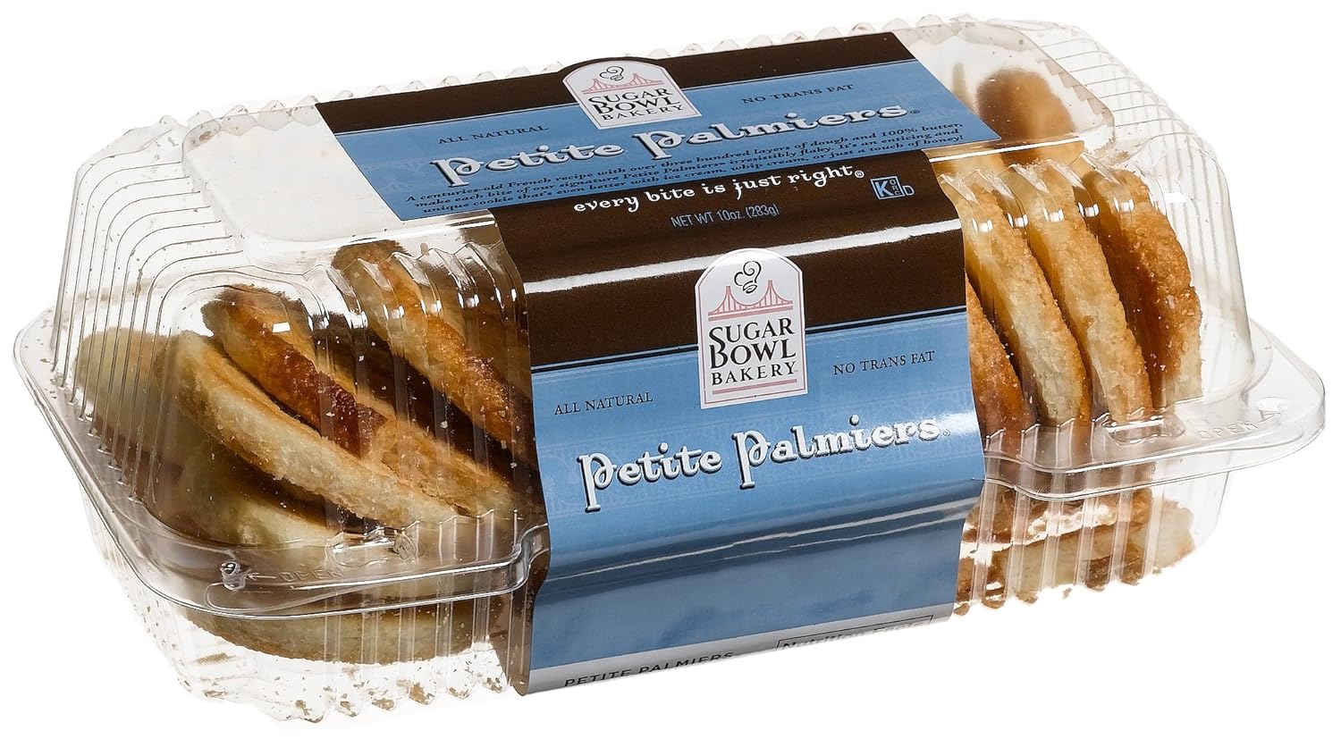Sugar Bowl Bakery Petite Palmiers , 10Ounce Units (Pack of 6) Amazon