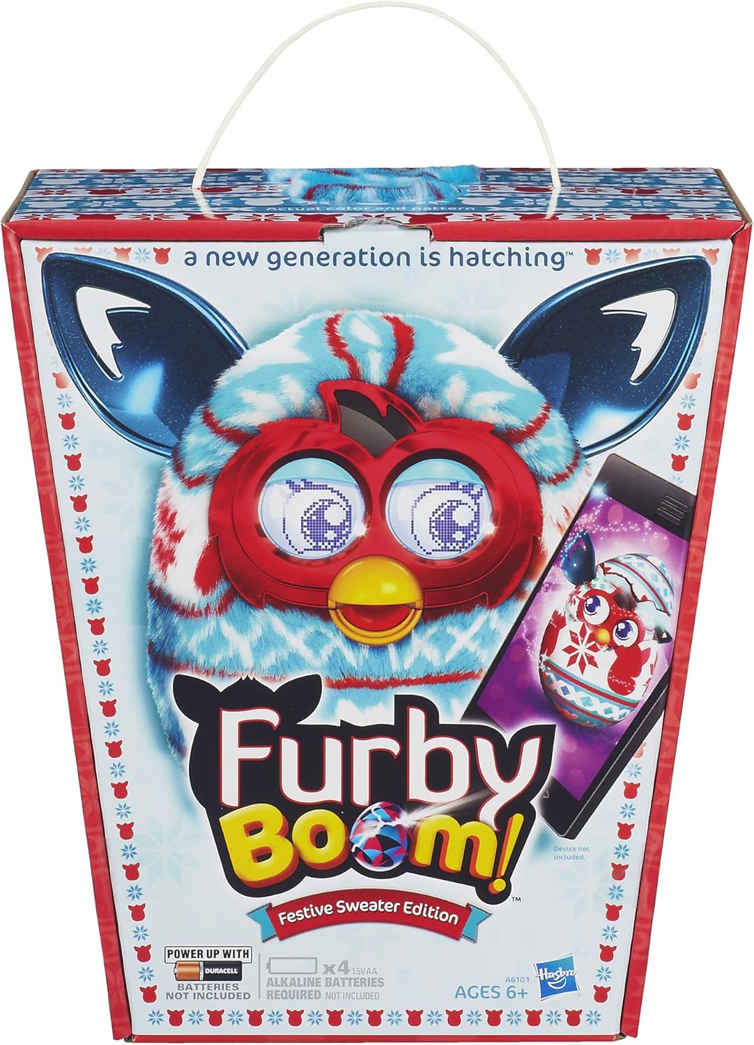 furby boom festive sweater edition