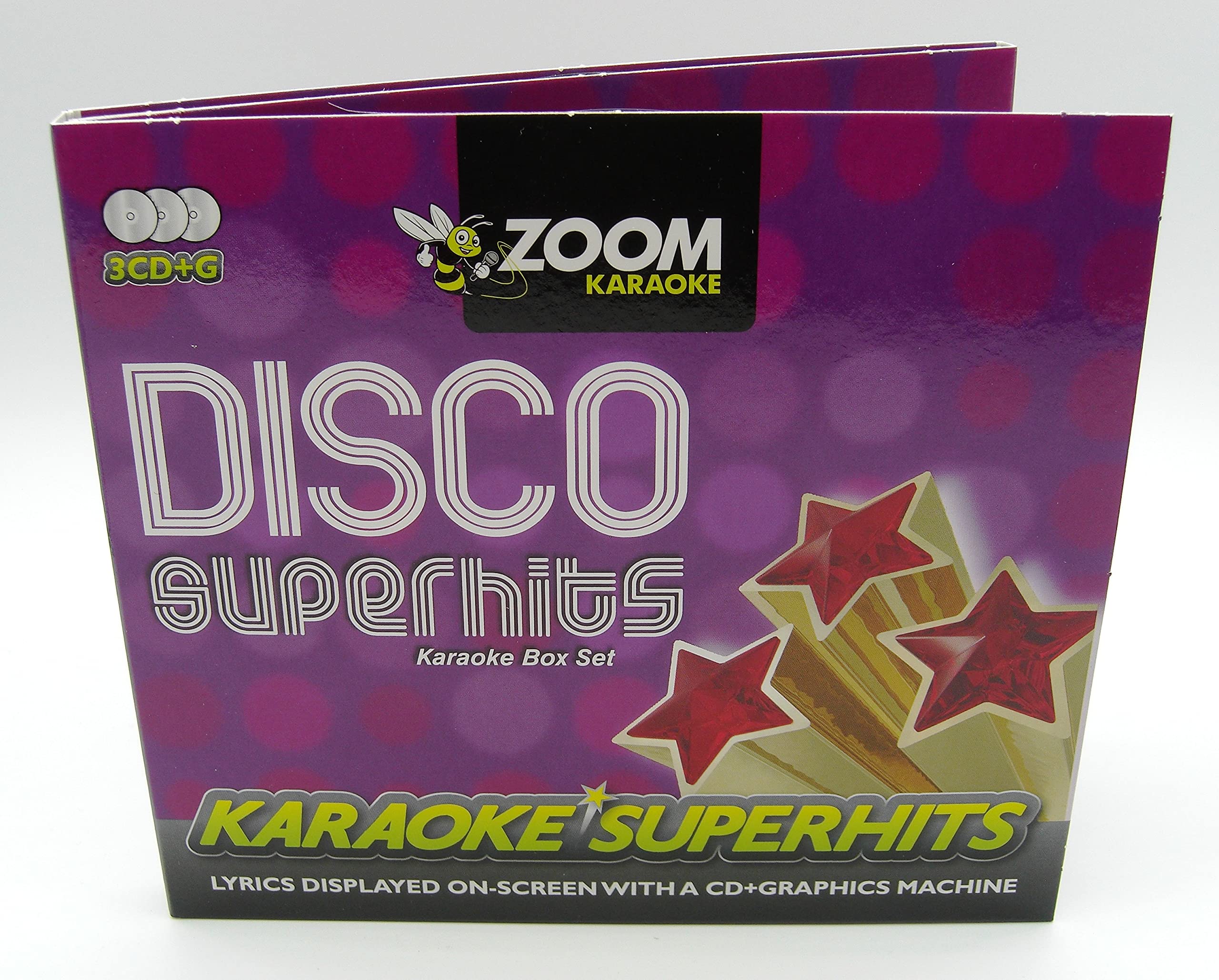 Zoom Karaoke - Disco Superhits Box Set - 50 Songs - Triple CD+G Set